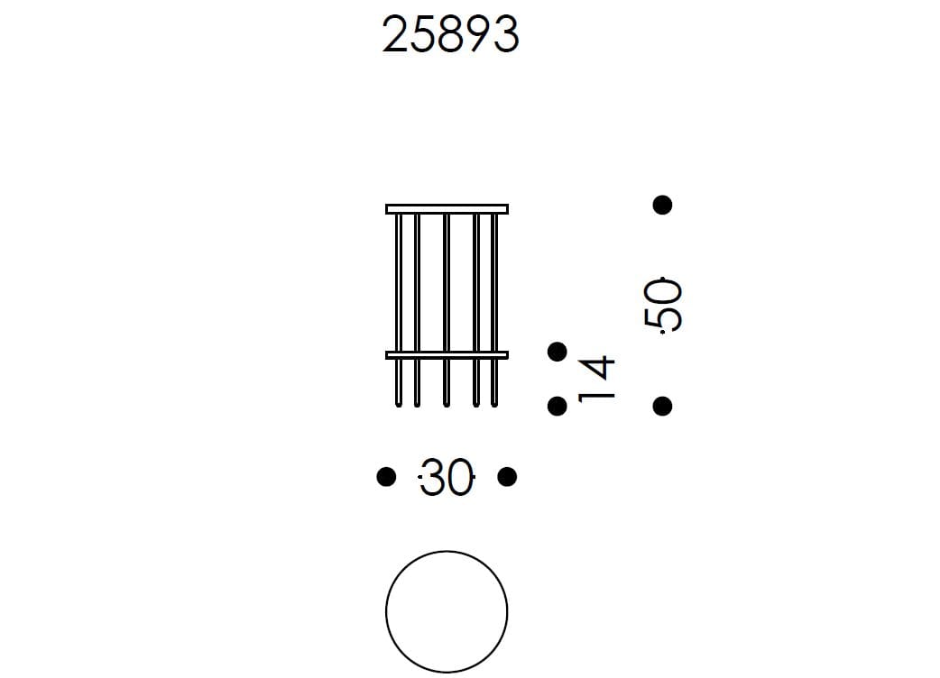 Высокий мраморный журнальный столик Wittmann DD TABLE ARCH-00080813 - Вид №2