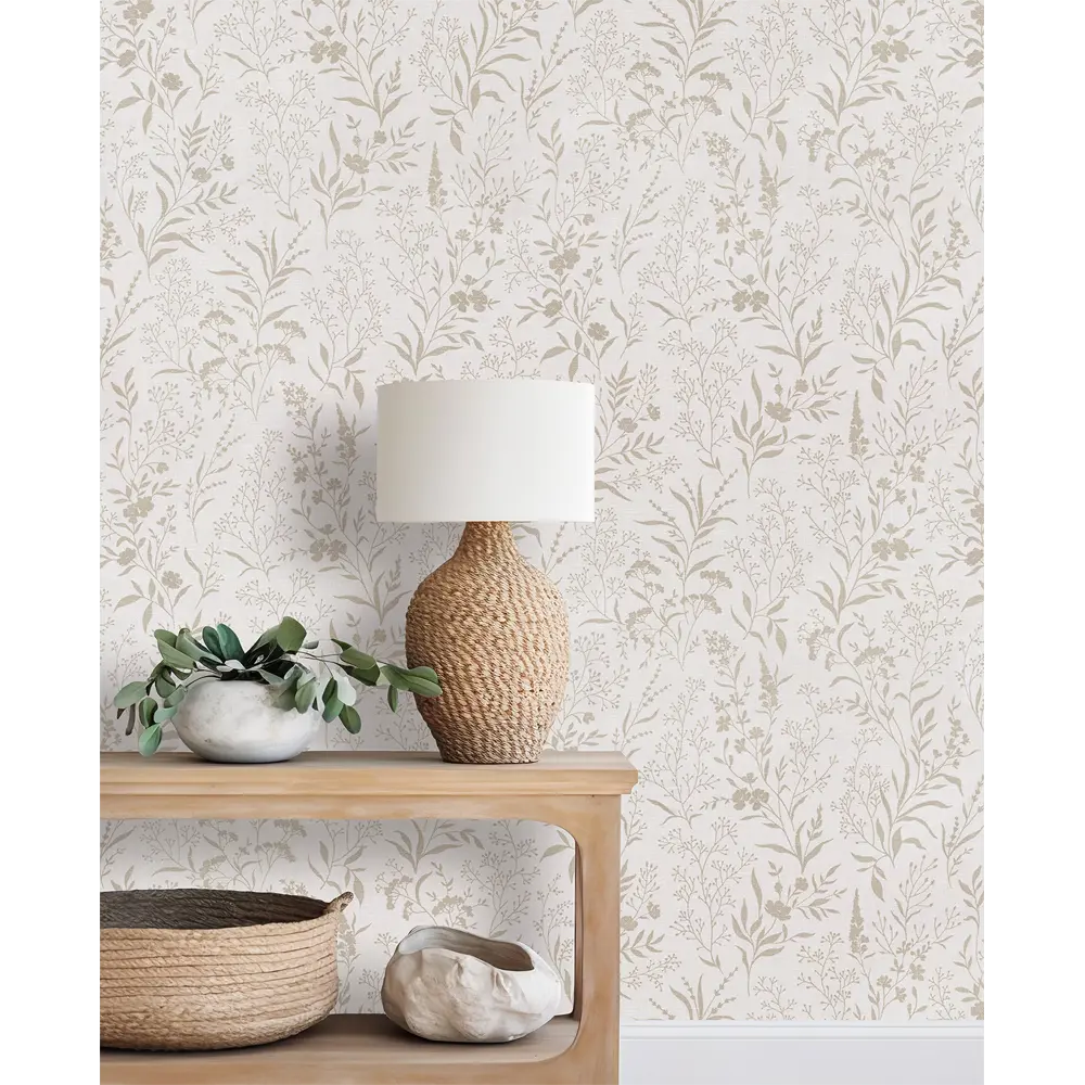 Обои флизелиновые Asc Wallpaper Hygge темно-бежевые 1.06 м 207661 STLM-2104768 - Вид №3