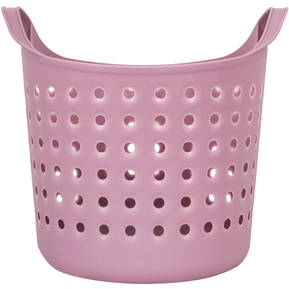 Корзинка Soft 20.61×22.21×17.4 см 4.1 л пластик цвет сиреневый BEROSSI STLM-2089853 - Вид №5