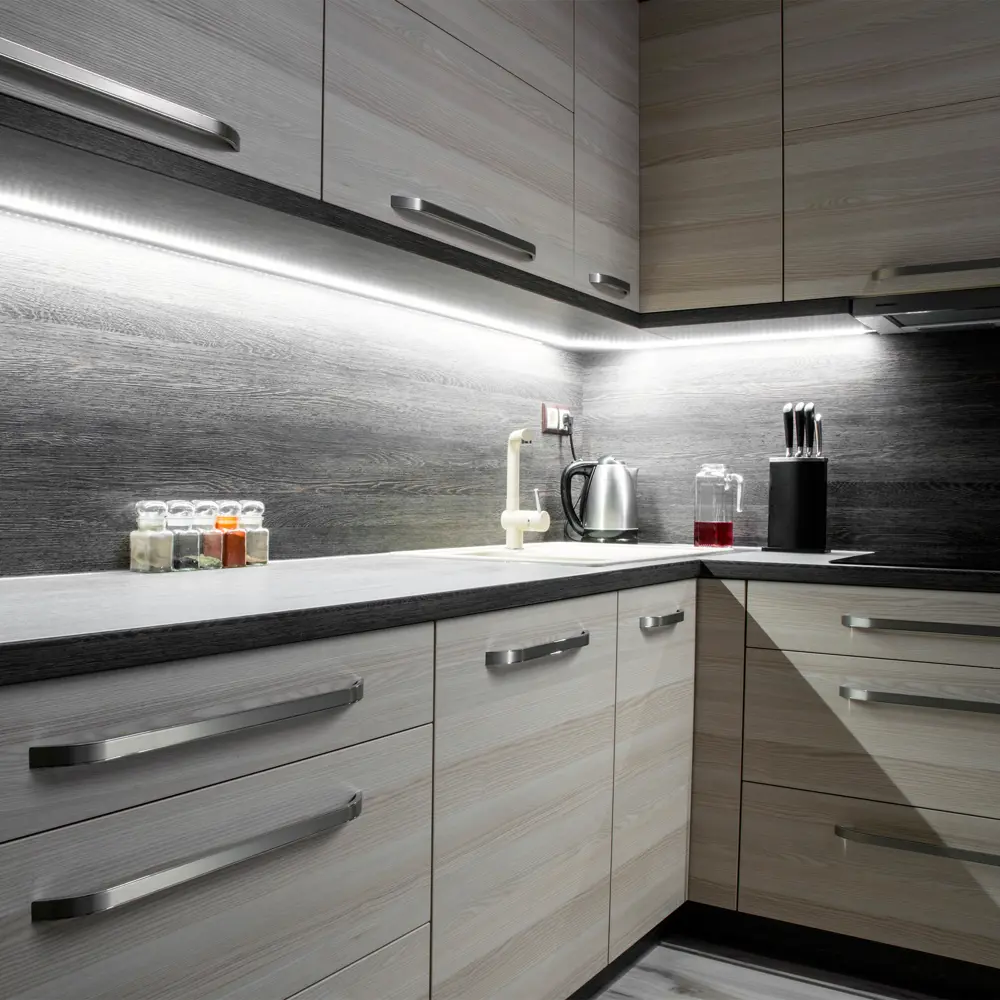 Светодиодная лента Apeyron для кухни с диммером и пультом 89729931