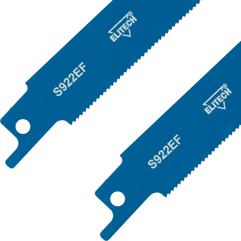 Биметаллические пилки Elitech для сабельных пил по металлу 130 мм, 2 шт 84462103 STLM-0050327 - Вид №2