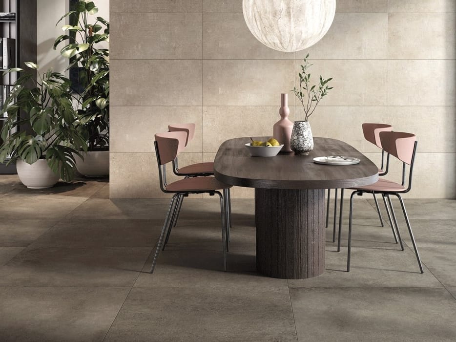 Пол / облицовка керамогранита для внутреннего и наружного применения с эффектом цемента Ceramica Rondine LOFT ARCH-00041377