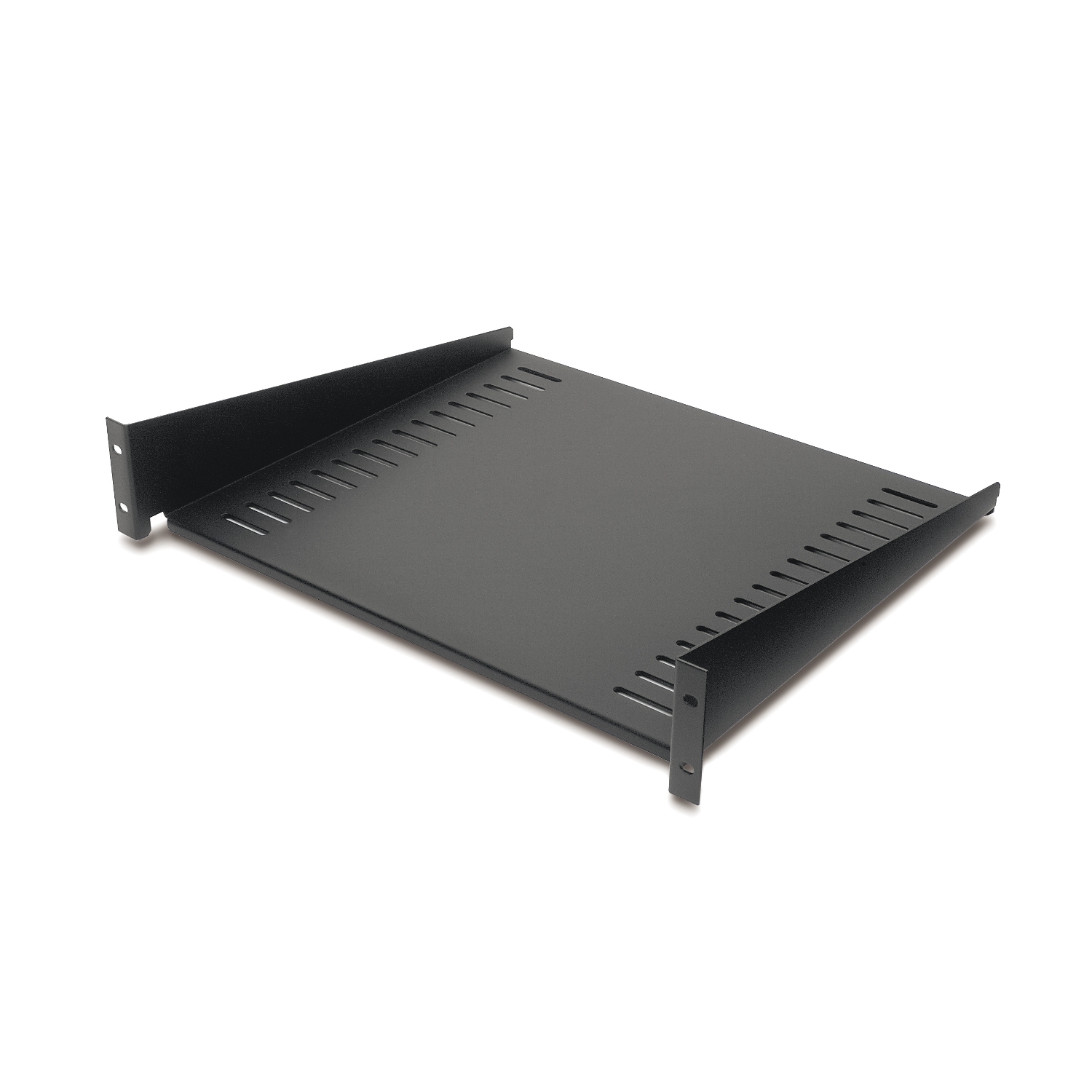 AR8105BLK Фиксированная полка, до 23кг, односторонний консольный монтаж, 2U, черная Schneider Electric 