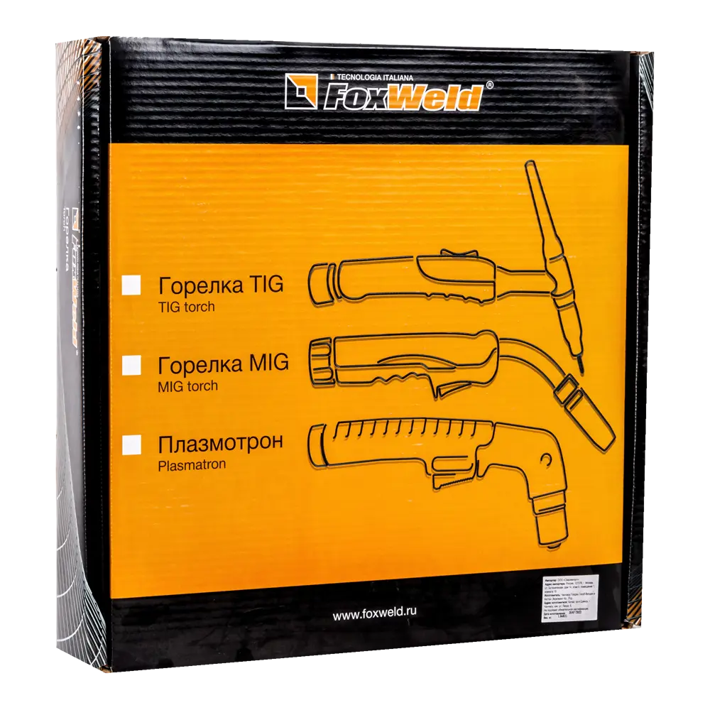 Горелка сварочная Foxweld SRT-17V 4 м Santreyd STLM-2136470 - Вид №4