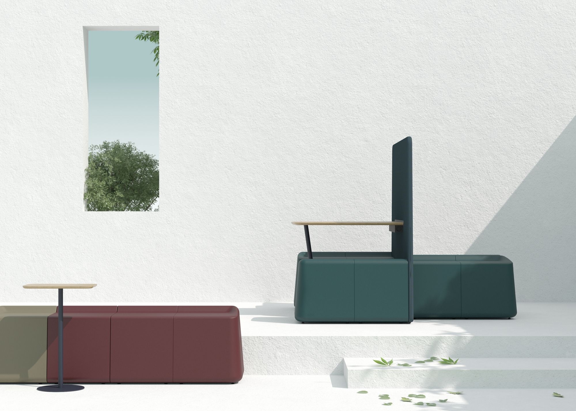 Деревянные отдельно стоящие офисные перегородки Bõln Sarek ARCH-00017920