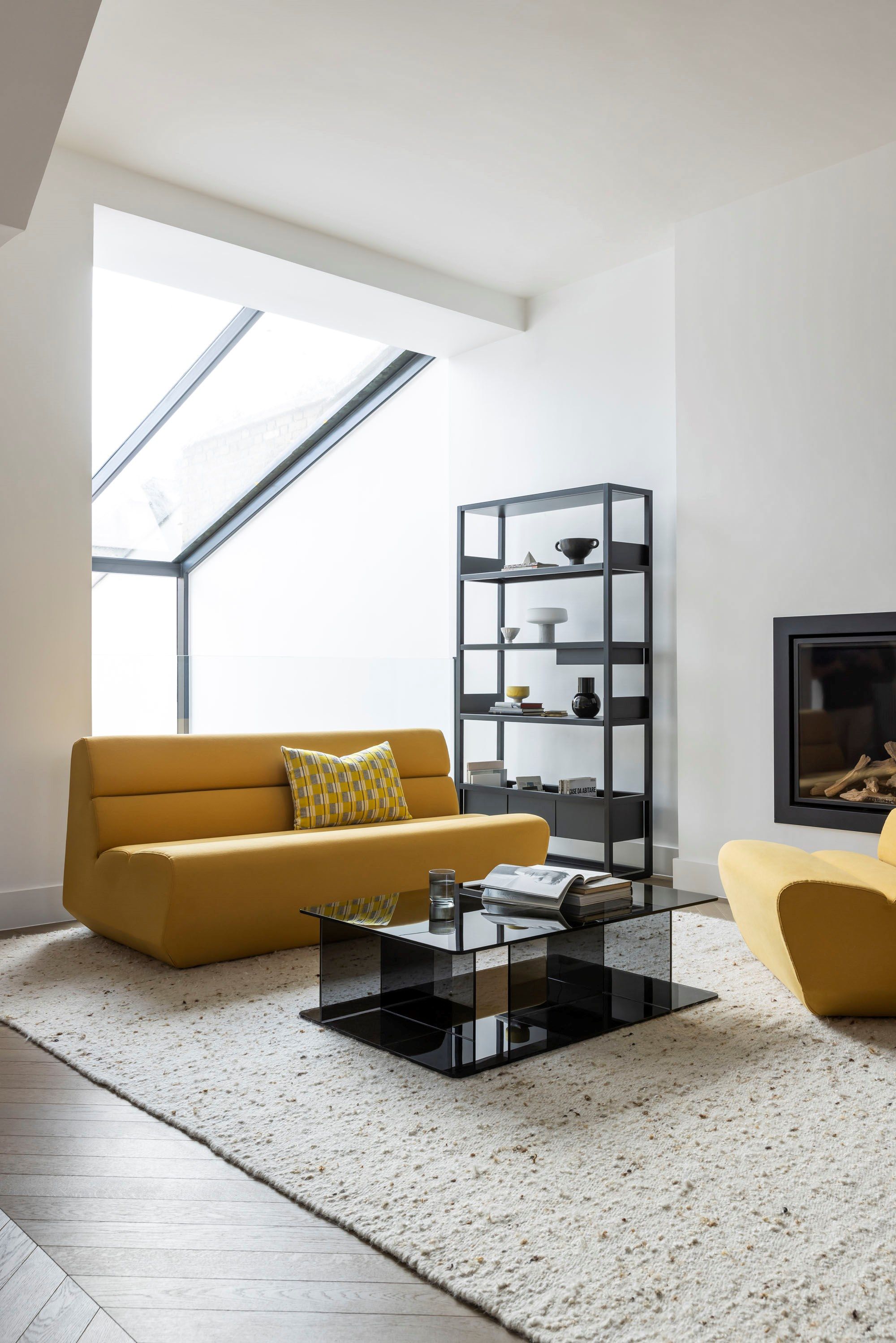 Прямоугольный журнальный столик из закаленного стекла Case LUCENT ARCH-00147658 - Вид №11