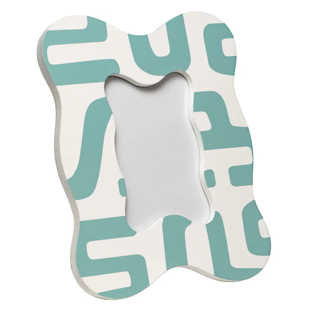 Рамка без паспарту 10x15 см МДФ цвет голубой Santreyd STLM-2113021 - Вид №2