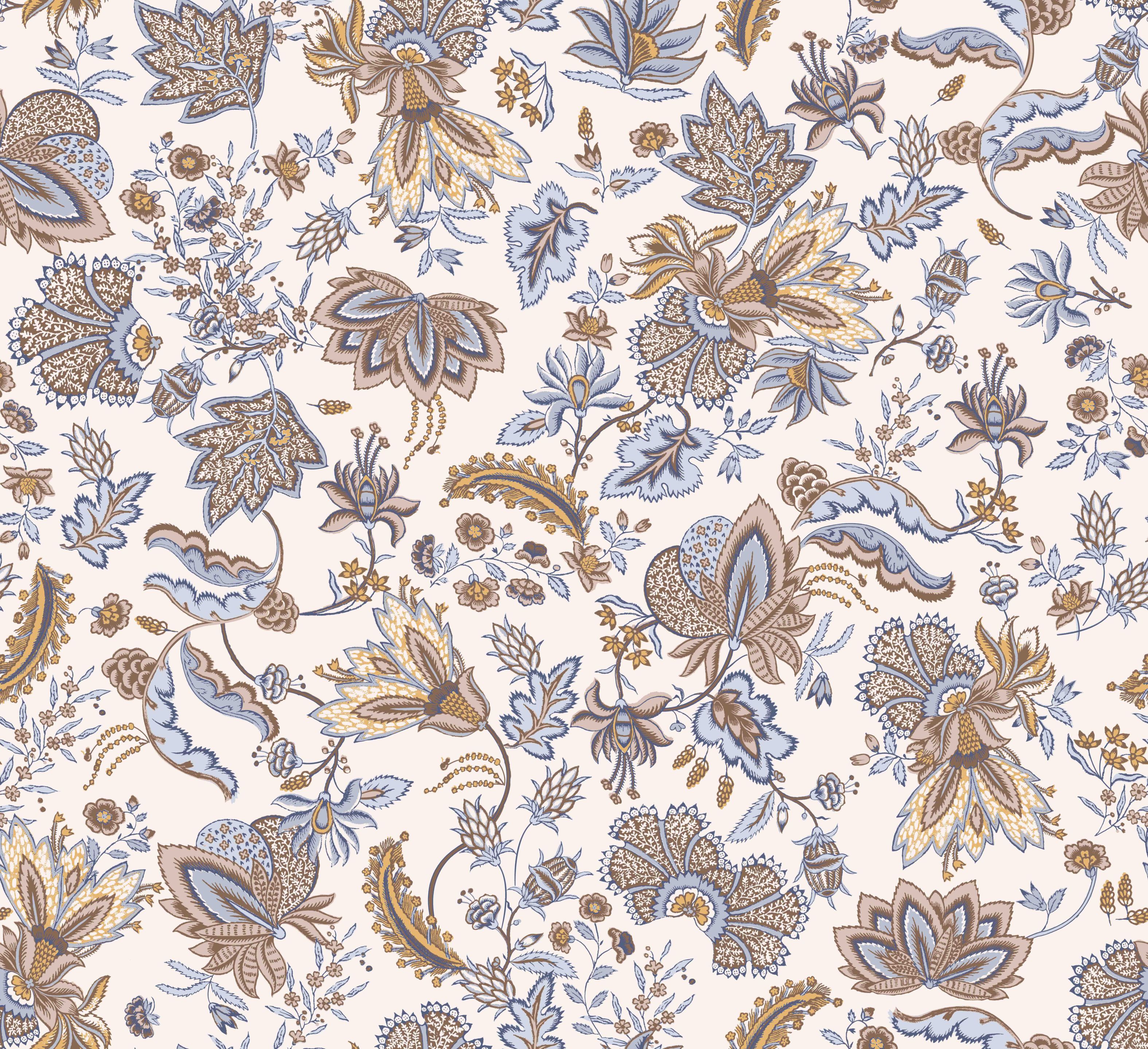 Цветочные узоры нетканые обои LELIEVRE Quenin-Belle Époque ARCH-00113395 - Вид №10