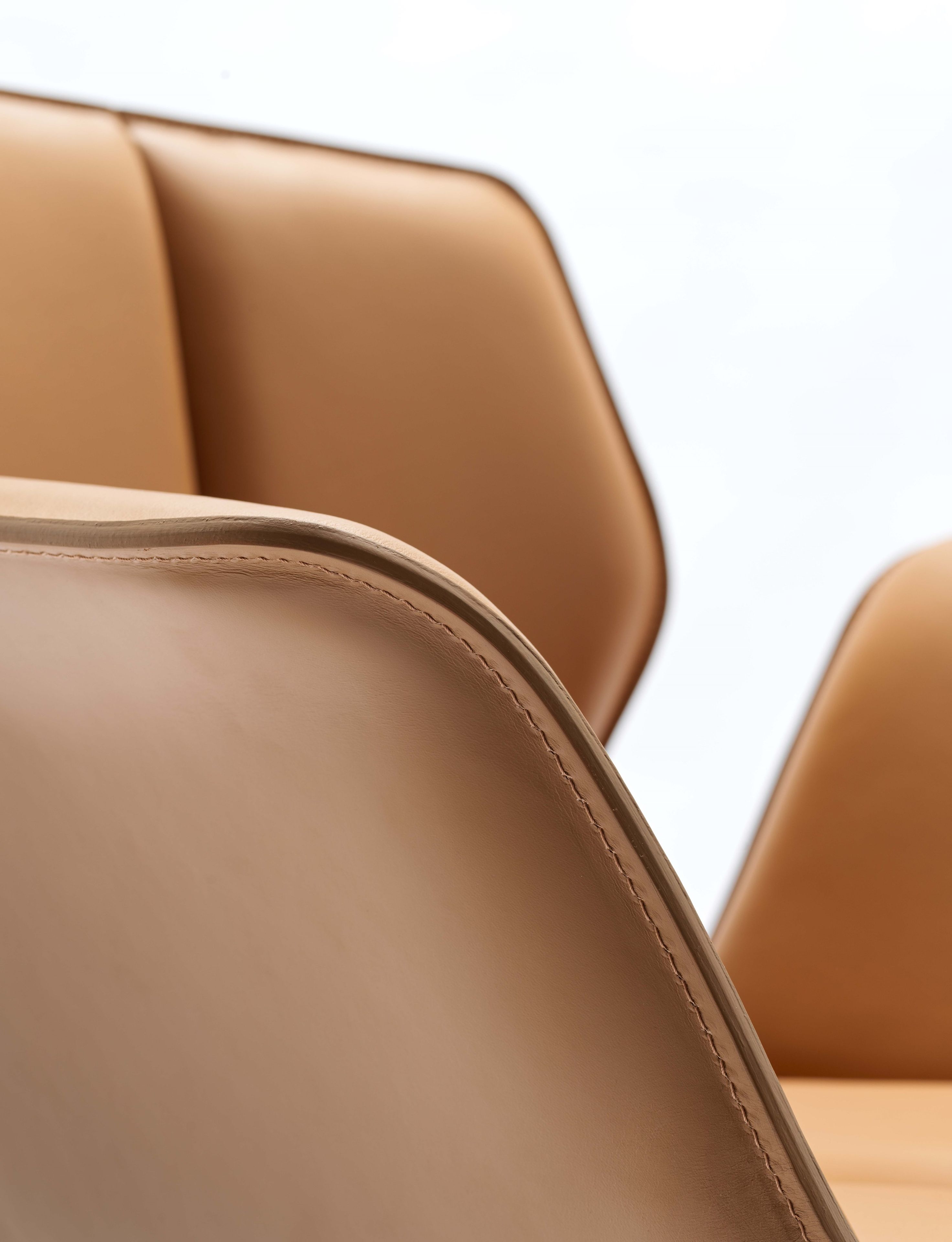 5 спиц подлокотник кожаный поворотный операционный офисный стул Fasem Fosca ARCH-00099102 - Вид №10