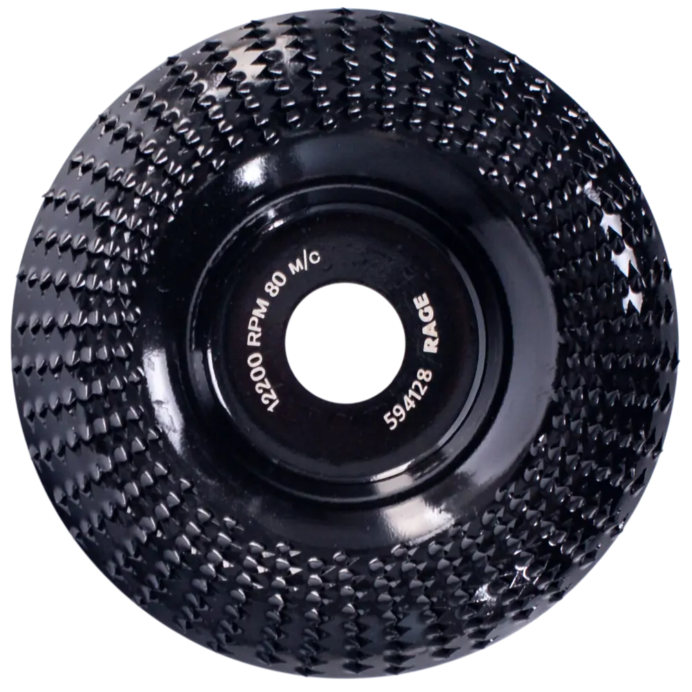 Чашка шлифовальная RAGE коническая для дерева 125 мм 89425975 STLM-1564799