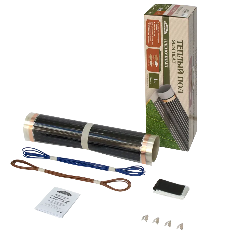 Инфракрасная пленка для теплого пола Теплолюкс Национальный комфорт 1 м², 220 Вт STLM-2162987 - Вид №2