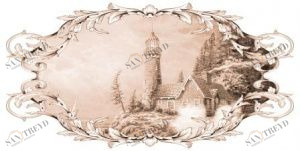 Decoupage seppia 333.10s 10х20 Kerama Marazzi 33310S