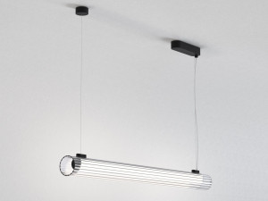 Стеклянный светодиодный подвесной светильник