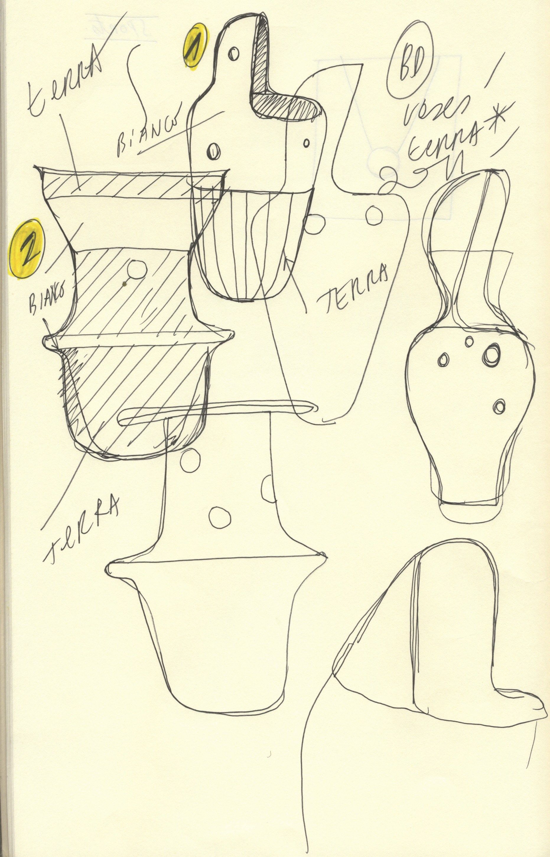 Низкий терракотовый садовый горшок BD Barcelona GARDENIAS N.1 ARCH-00098568 - Вид №13
