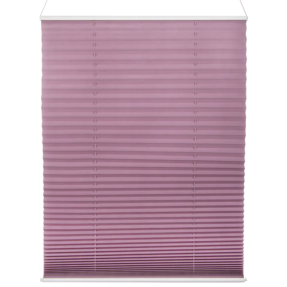 Штора плиссе «Плайн», 60х160 см, текстиль, цвет сиреневый Santreyd STLM-2044578 - Вид №1