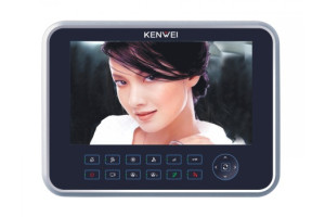 15895103 Цветной монитор видеодомофона без трубки hands-free KW-129C СП16280 Kenwei