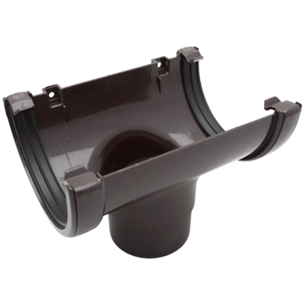 Воронка желоба Ø80 коричневый FINEBER STLM-2098476