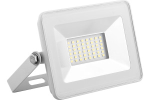 15690200 Светодиодный прожектор SFL90-20 2835SMD, 20W 6400K AC220V/50Hz IP65, белый в компактном корпусе 55071 SAFFIT