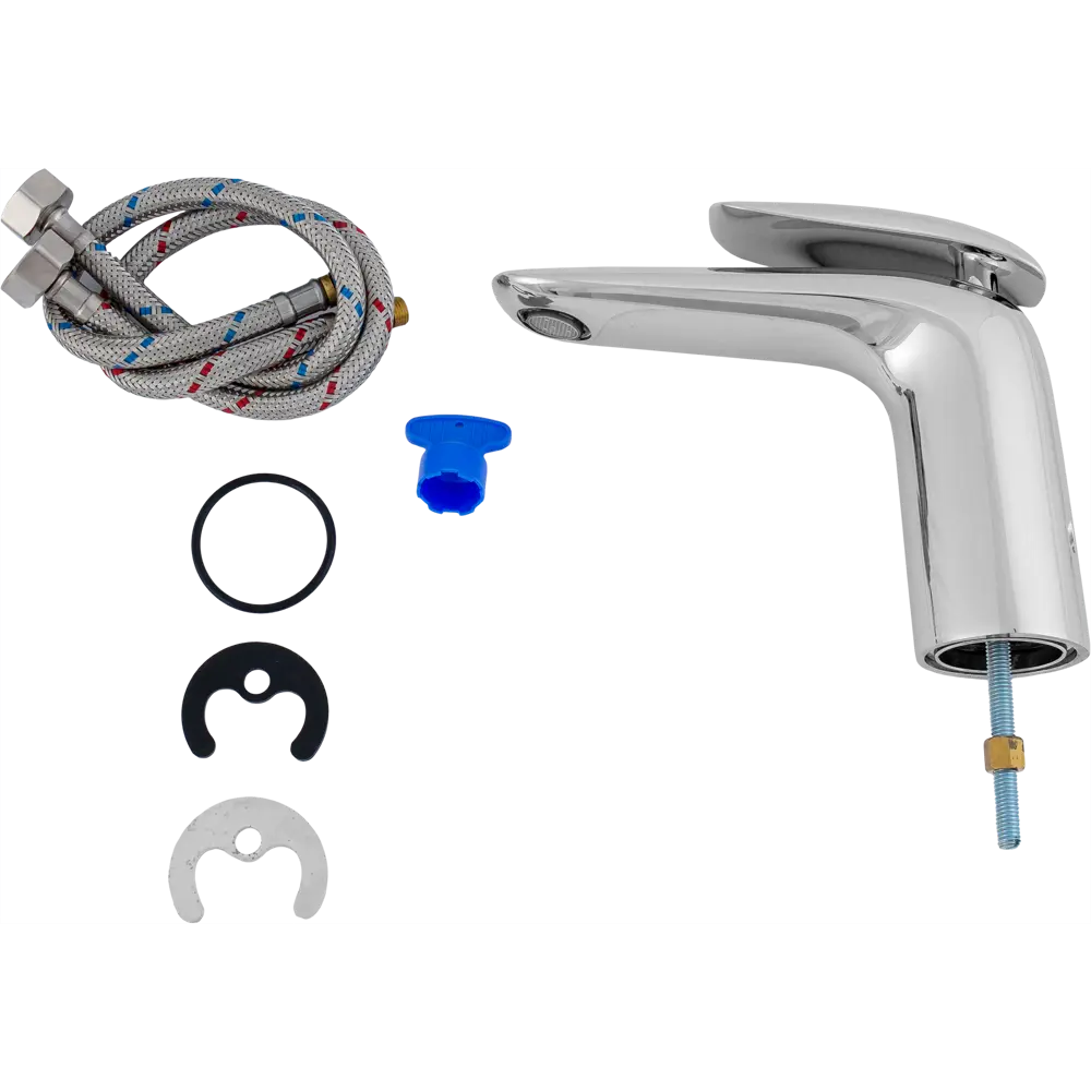 Смеситель для раковины Culto loft однорычажный, цвет хромированная латунь STLM-2152913 - Вид №2