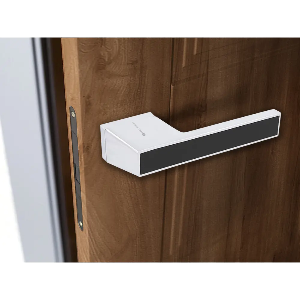 Дверные ручки Palladium Pasmore без запирания цвет хром STLM-2130420 - Вид №4