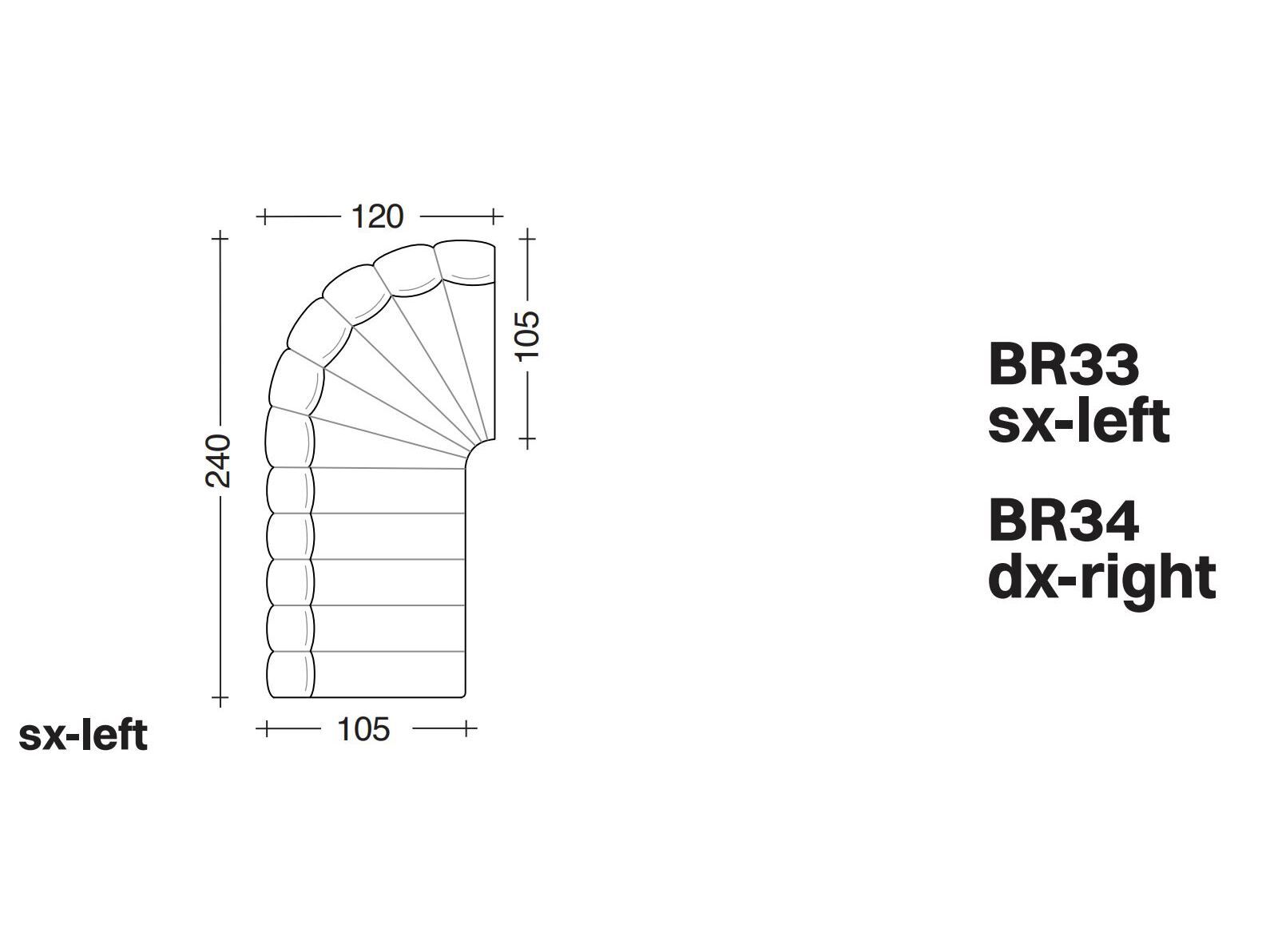 Угловой диван из ткани VALENTINI Брандо ARCH-00077224 - Вид №9