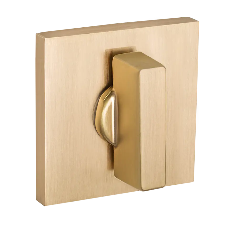 Фиксатор дверной PUERTO Slim в матовом золоте 89394748 STLM-1572447