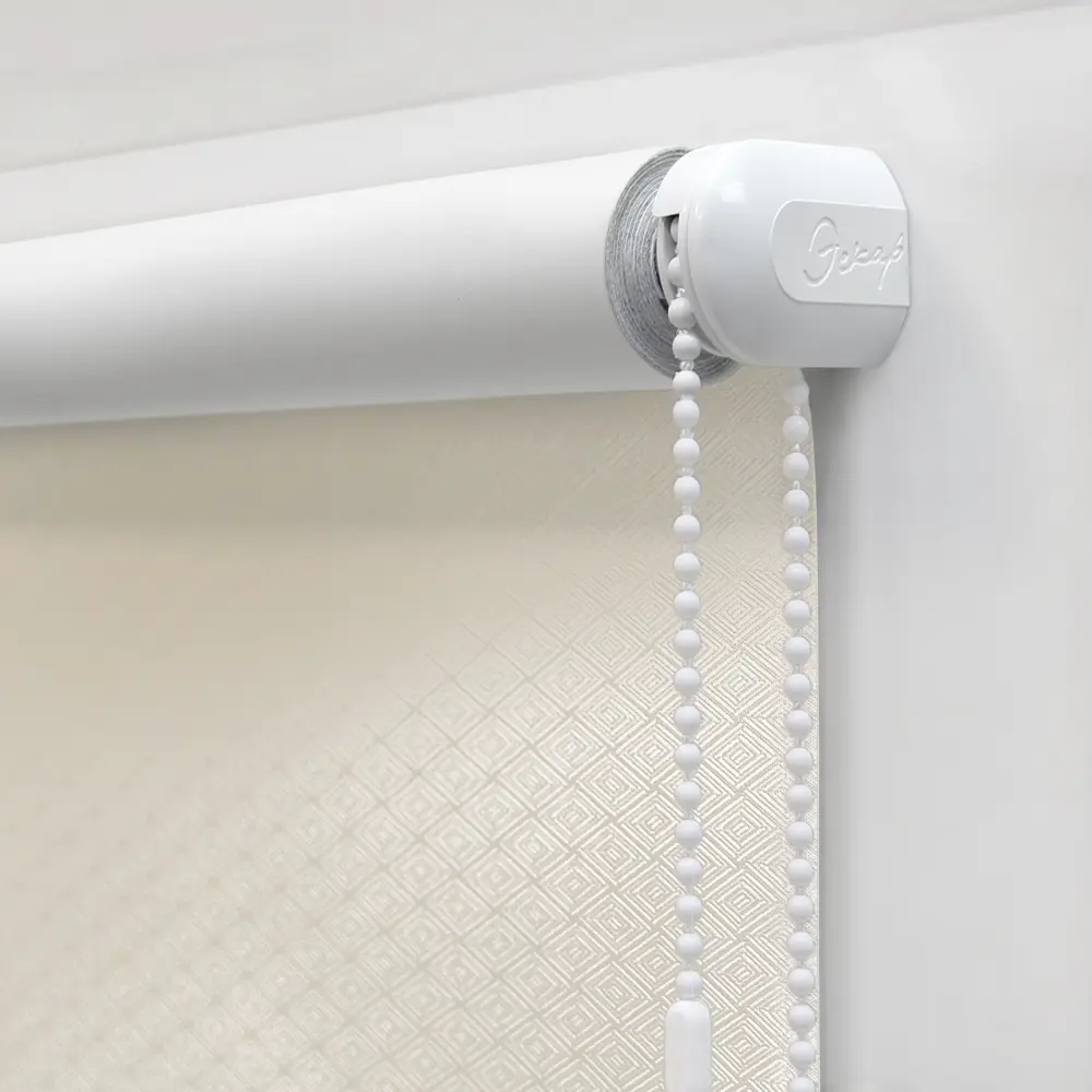 Штора рулонная блэкаут Ромб 180x175 см бежевая ЭСКАР STLM-2164629 - Вид №1