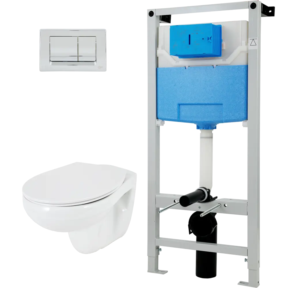 Комплект инсталляция Prosys с унитазом Asolo с кнопкой Ideal Standard STLM-2034488 - Вид №2