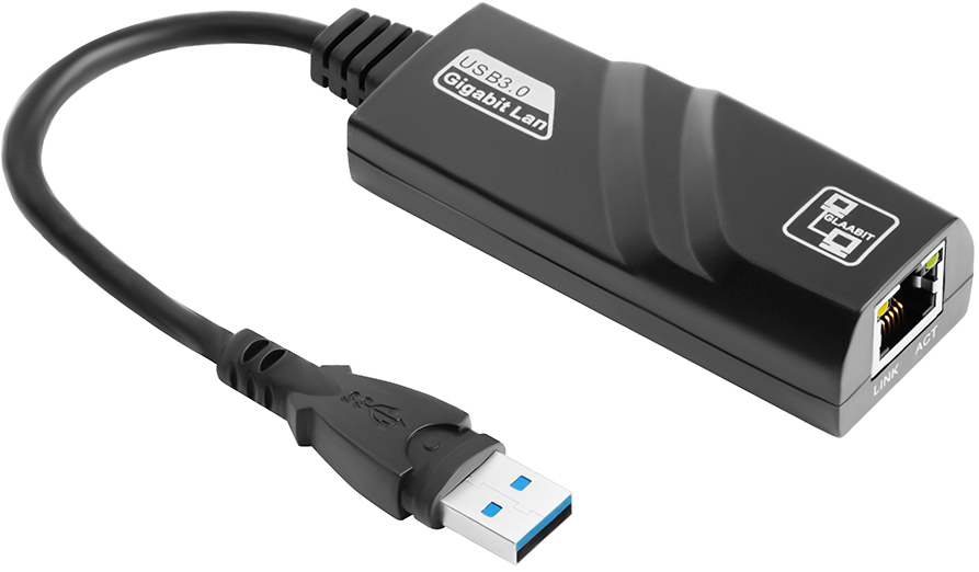 GCR-LNU302 конвертер-переходник usb 3.0 -> lan rj-45 giga ethernet card адаптер серия greenline Greenconnect Santreyd 