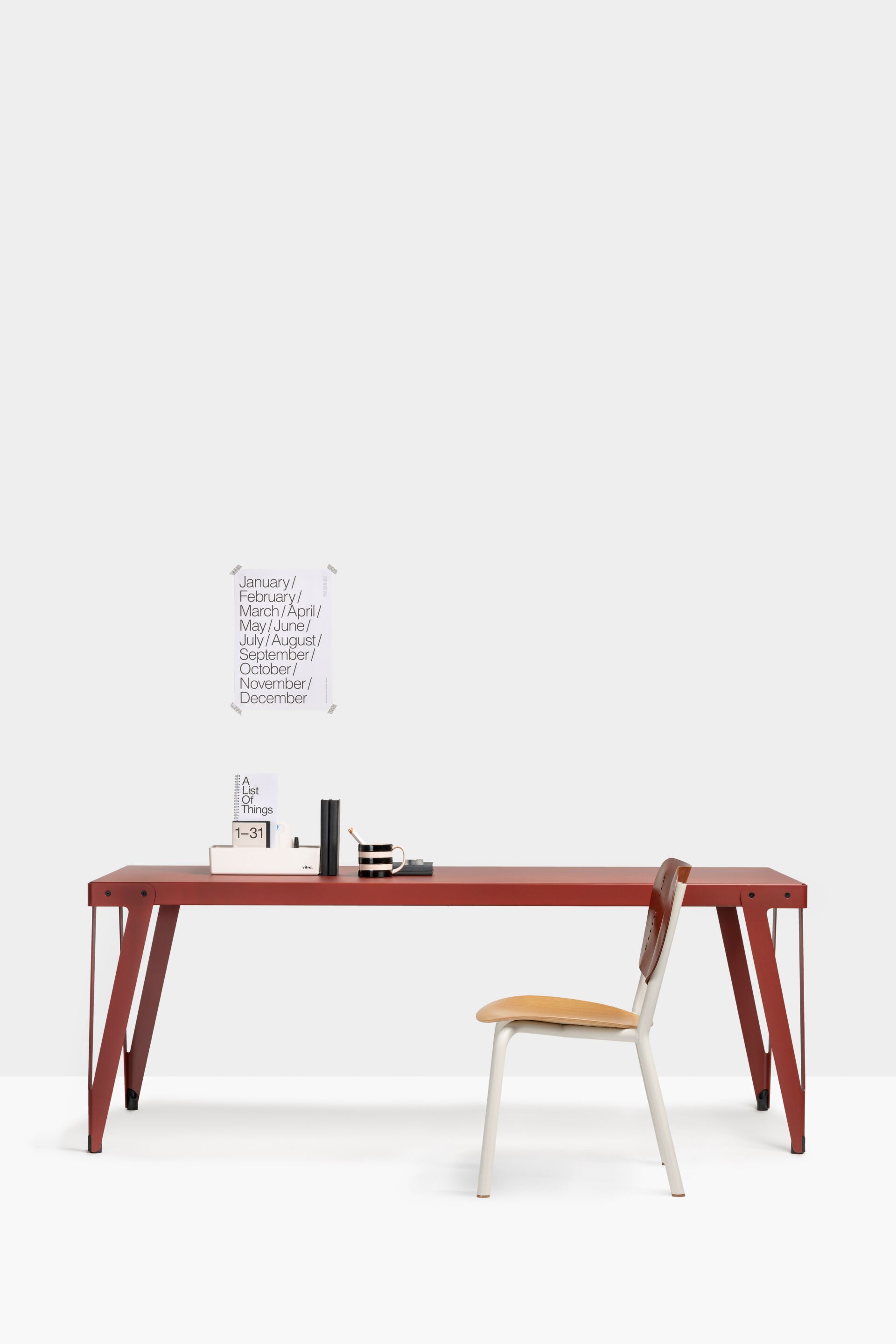 Прямоугольный стальной стол с порошковым покрытием FUNCTIONALS Lloyd ARCH-00036860 - Вид №25