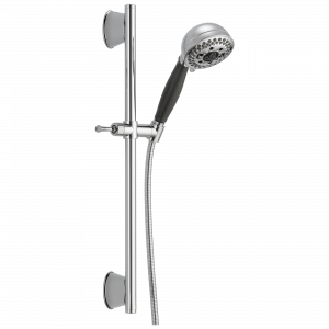 51559 H2Okinetic® Ручной душ с направляющей планкой с 5 настройками Delta Faucet Universal Showering Хром