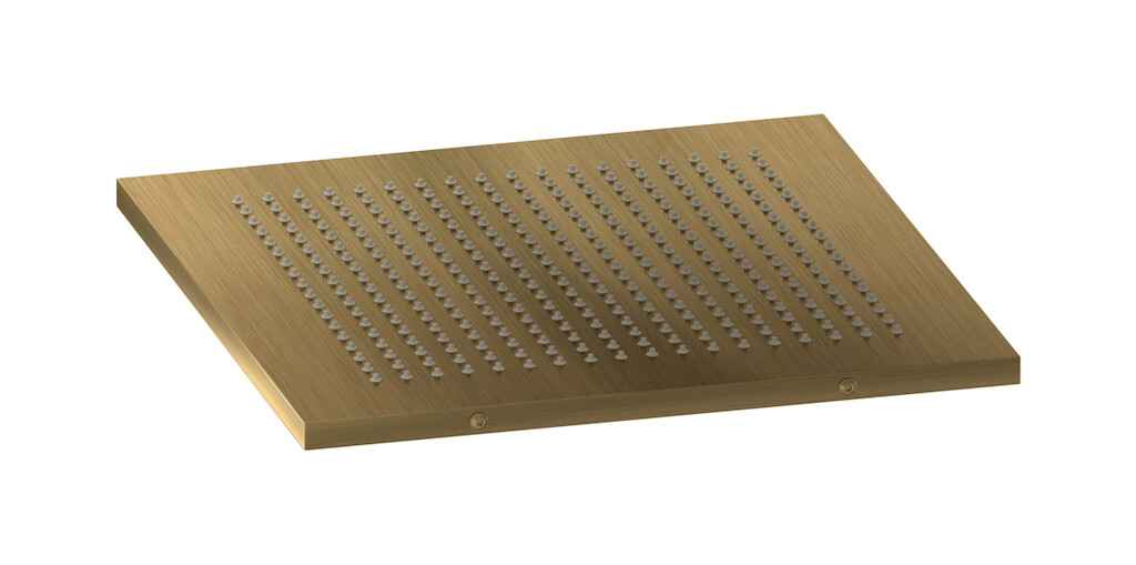 Полувстраиваемая душевая лейка с дождевой струей WE ARE IB av320mb Modern Bronze Aqua