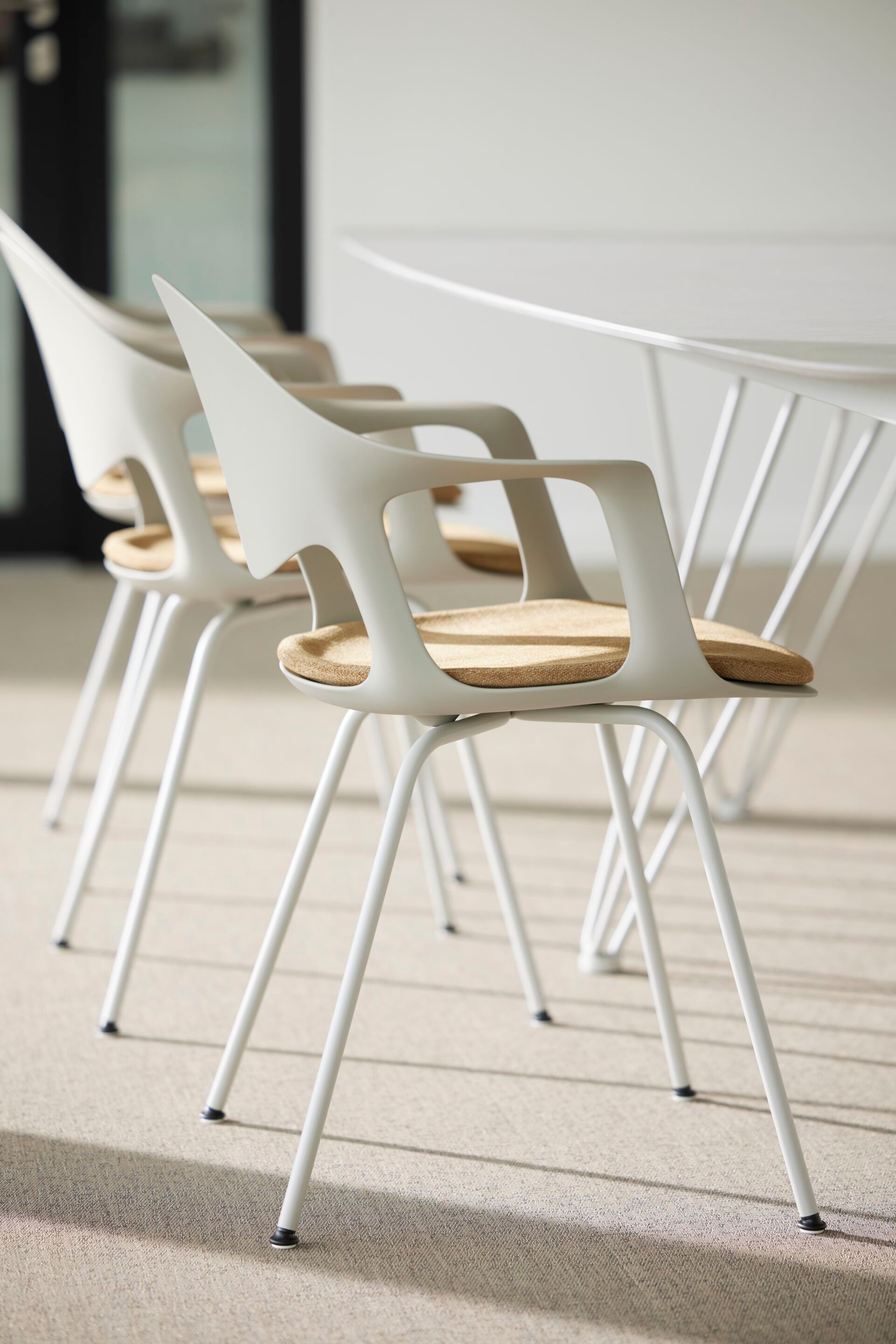 Алюминиевый стул с подлокотниками Joli SEPIA ARCH-00138525 - Вид №4