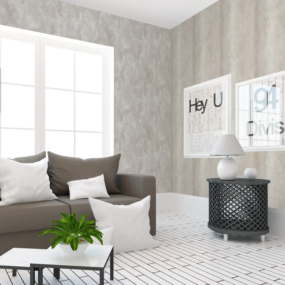 Обои флизелиновые Wallfashion Universe серые 1.06 м 4104 STLM-2073605 - Вид №3