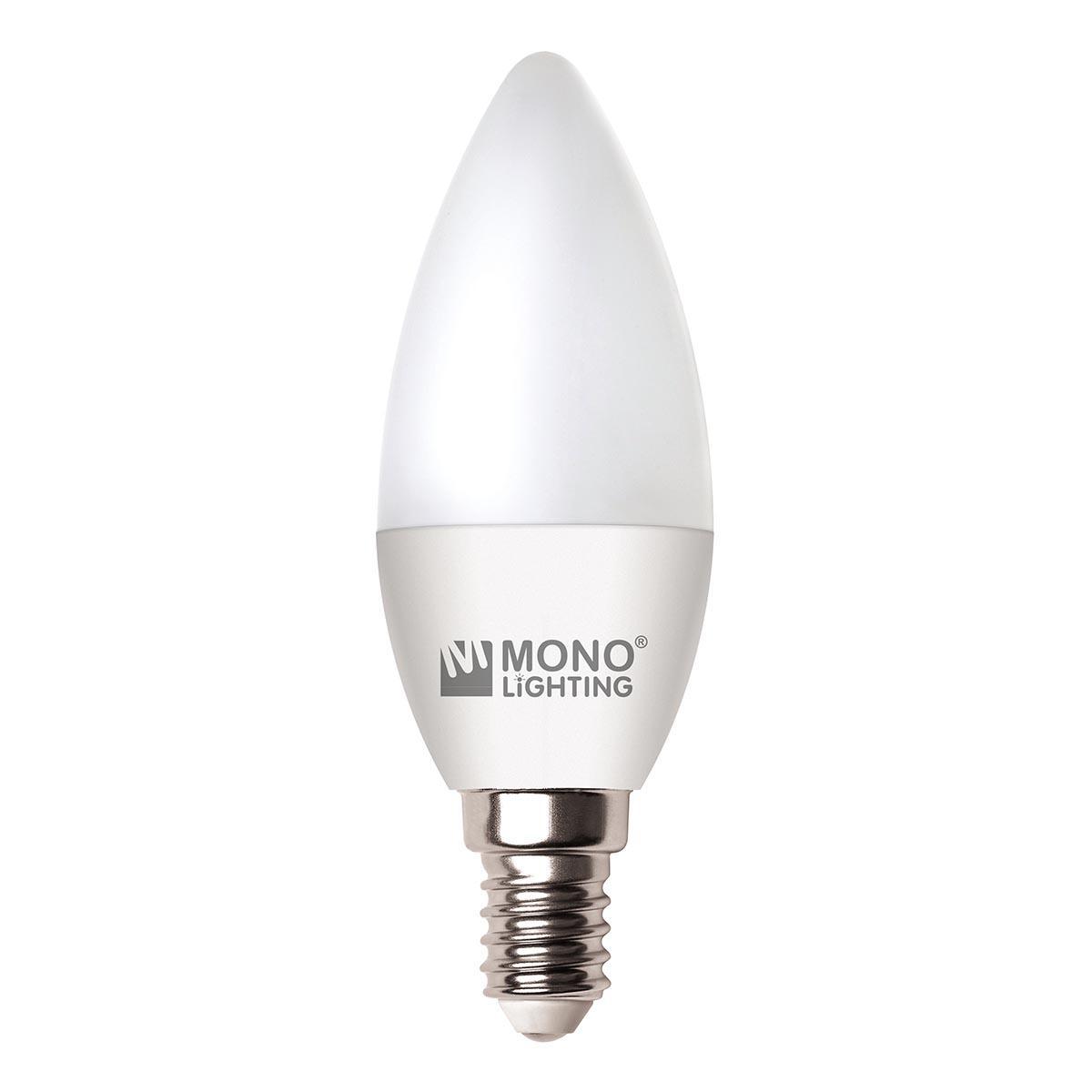 100-030014-651 Лампа светодиодная lighting E14 3W 6500K матовая Mono Electric