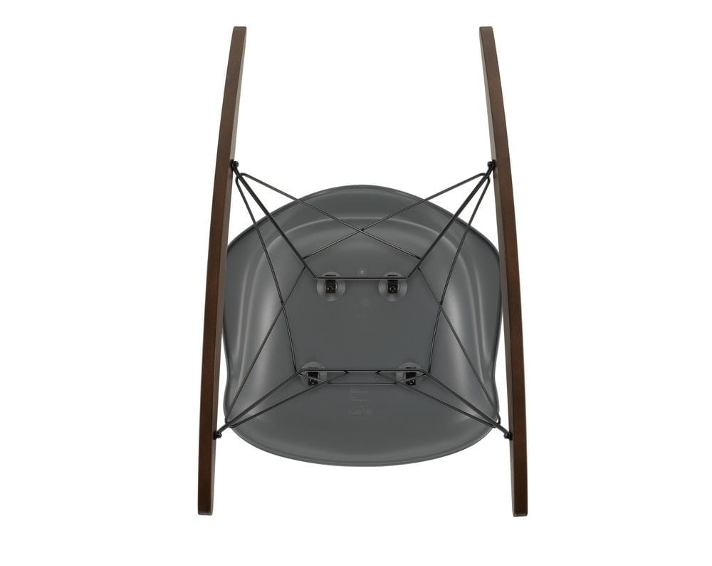 Мягкое тканевое кресло-качалка с подлокотниками VITRA Eames Plastic Chair ARCH-00023828 - Вид №226