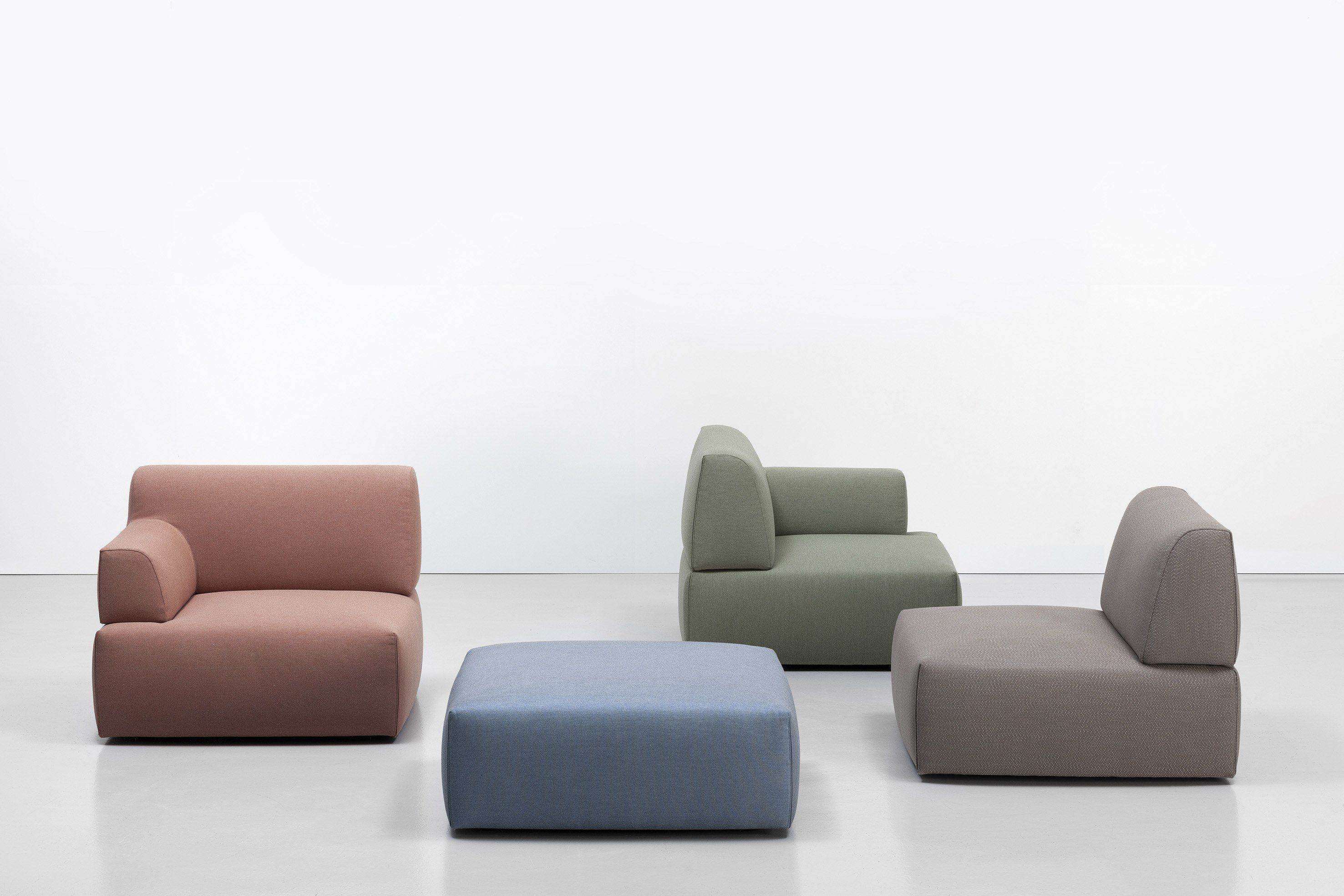 Ткань сад пуфик Kristalia Palchetto ARCH-00142251 - Вид №1