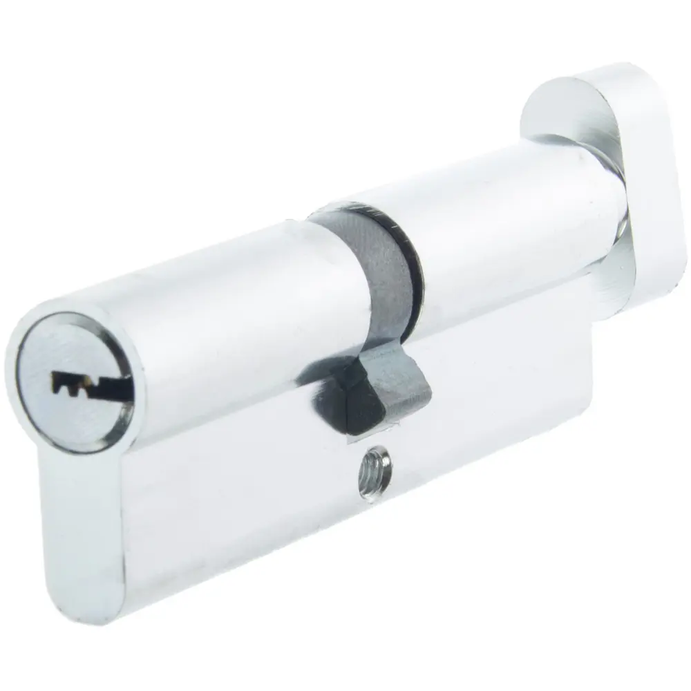 Цилиндр Standers ключ/вертушка 45х45 хром, TT-CAB826 STLM-2071677