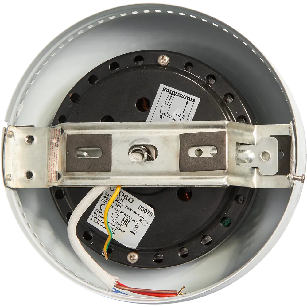 Люстра-вентилятор E27х1X60 Вт, цвет белый Globo STLM-2100139 - Вид №6