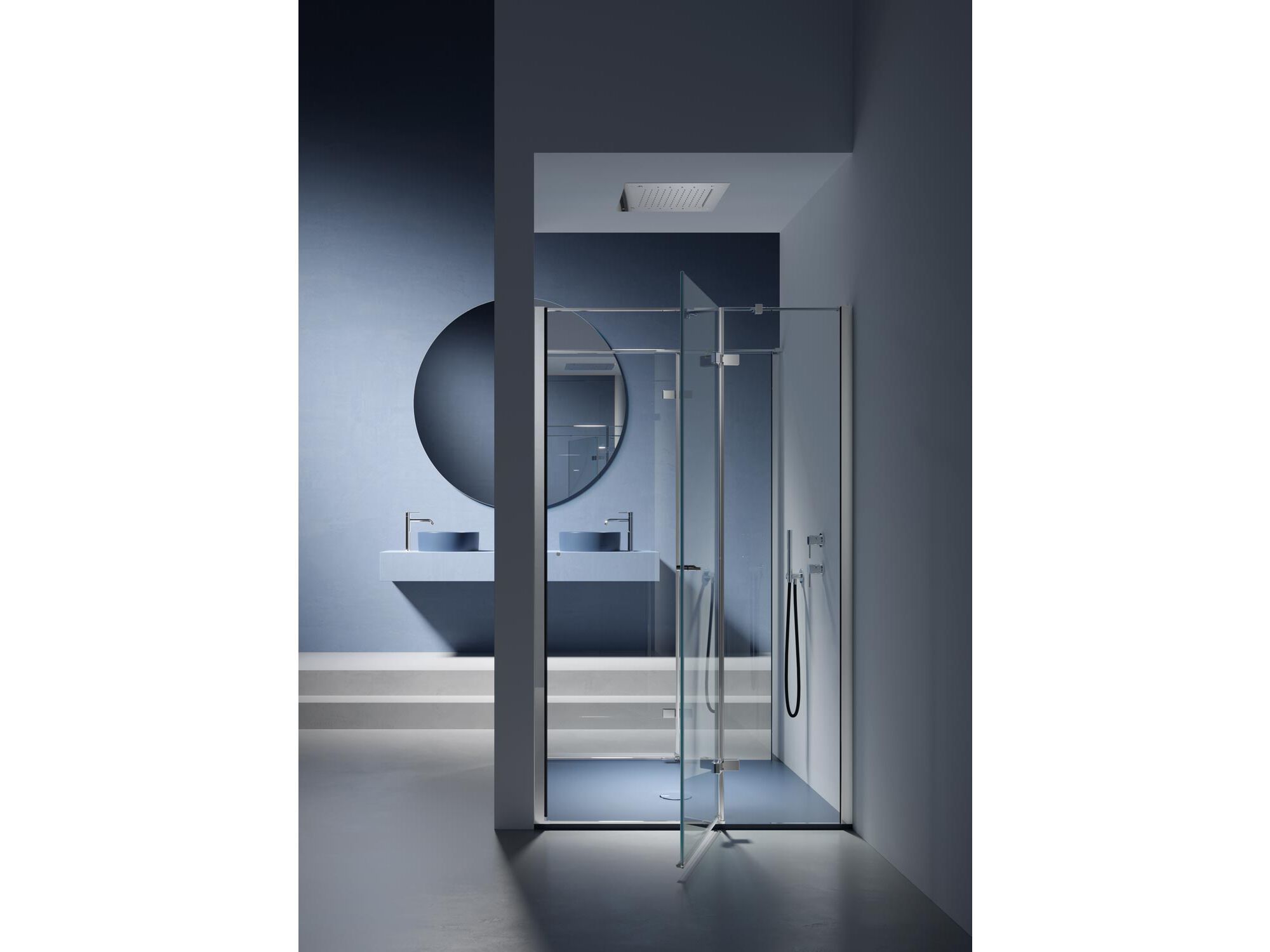Нишевая душевая кабина с распашной дверью Domus Falerii Domuspa ARCH-00145125 - Вид №3