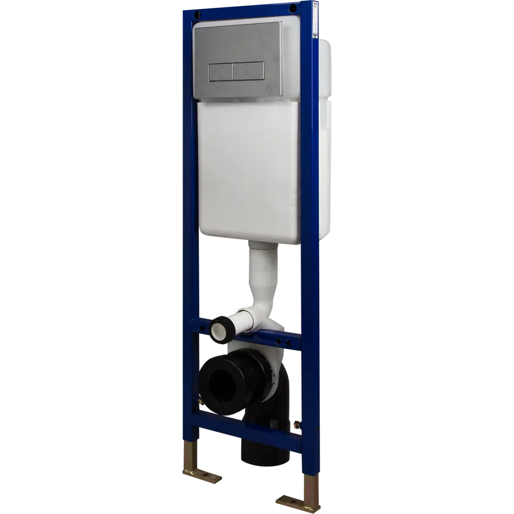 Инсталляция для подвесного унитаза Ideal Standard с кнопкой цвет хром STLM-2119106 - Вид №2