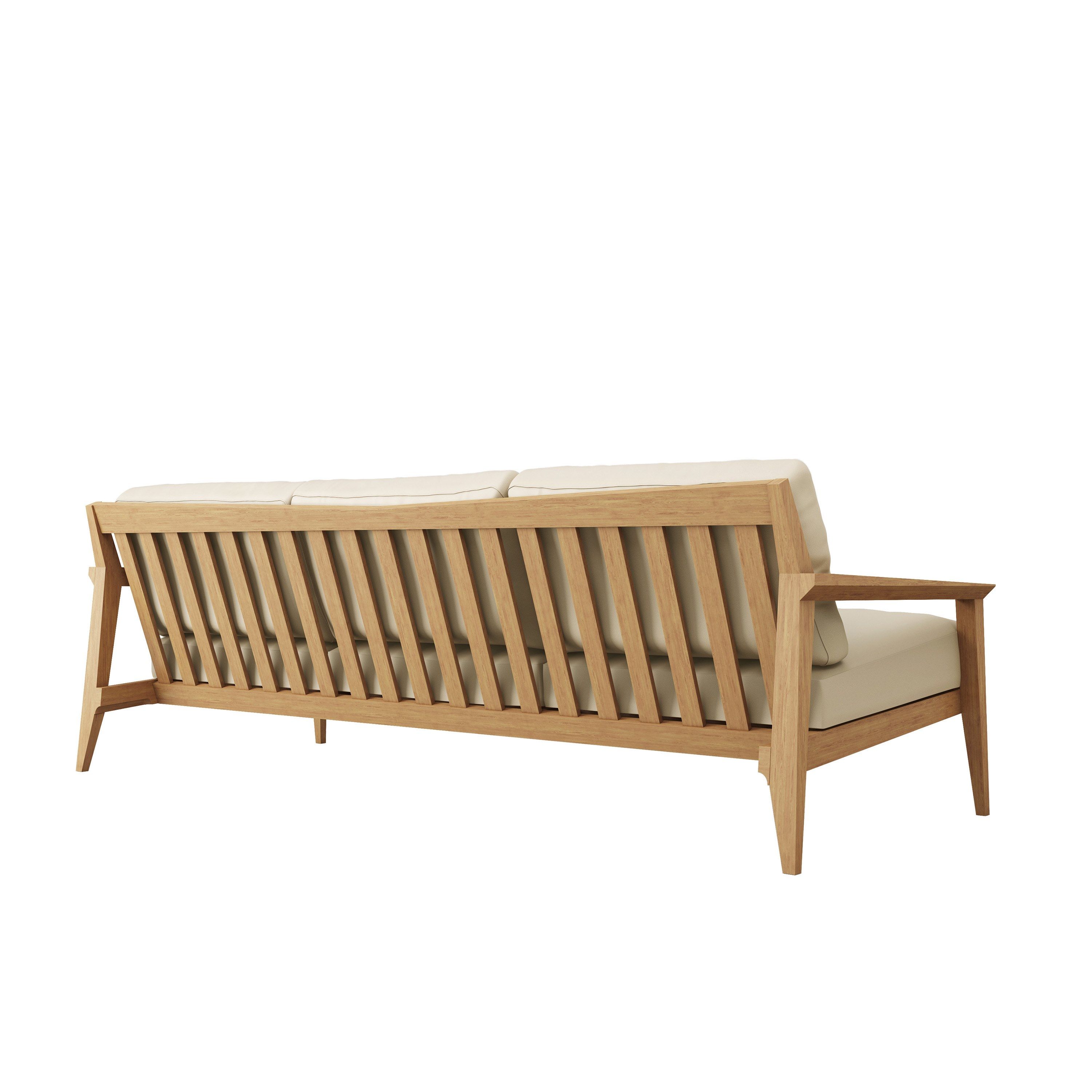 3-местный кожаный диван Case Stanley ARCH-00103406 - Вид №15