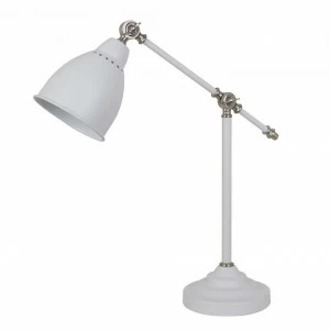 Настольная лампа Arte Lamp Braccio A2054LT-1WH ARTE LAMP КЛАССИЧЕСКИЕ 110155 Белый