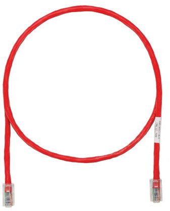 UTPCH0.5MRDY Copper patch cord, category 5e, red utp Panduit Santreyd 