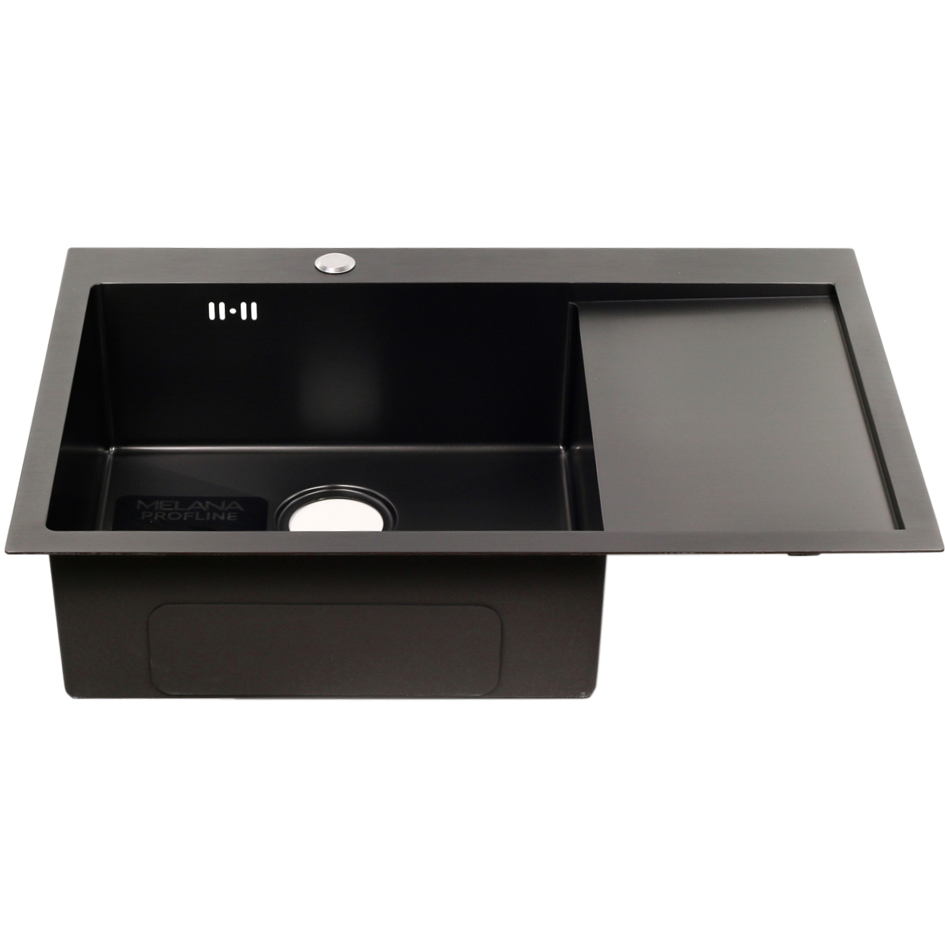 Мойка D7851HB-L MELANA ProfLine 3,0/220 ГРАФИТ врезная прямоугольная левая D7851HB-L D7851HB-L графит
