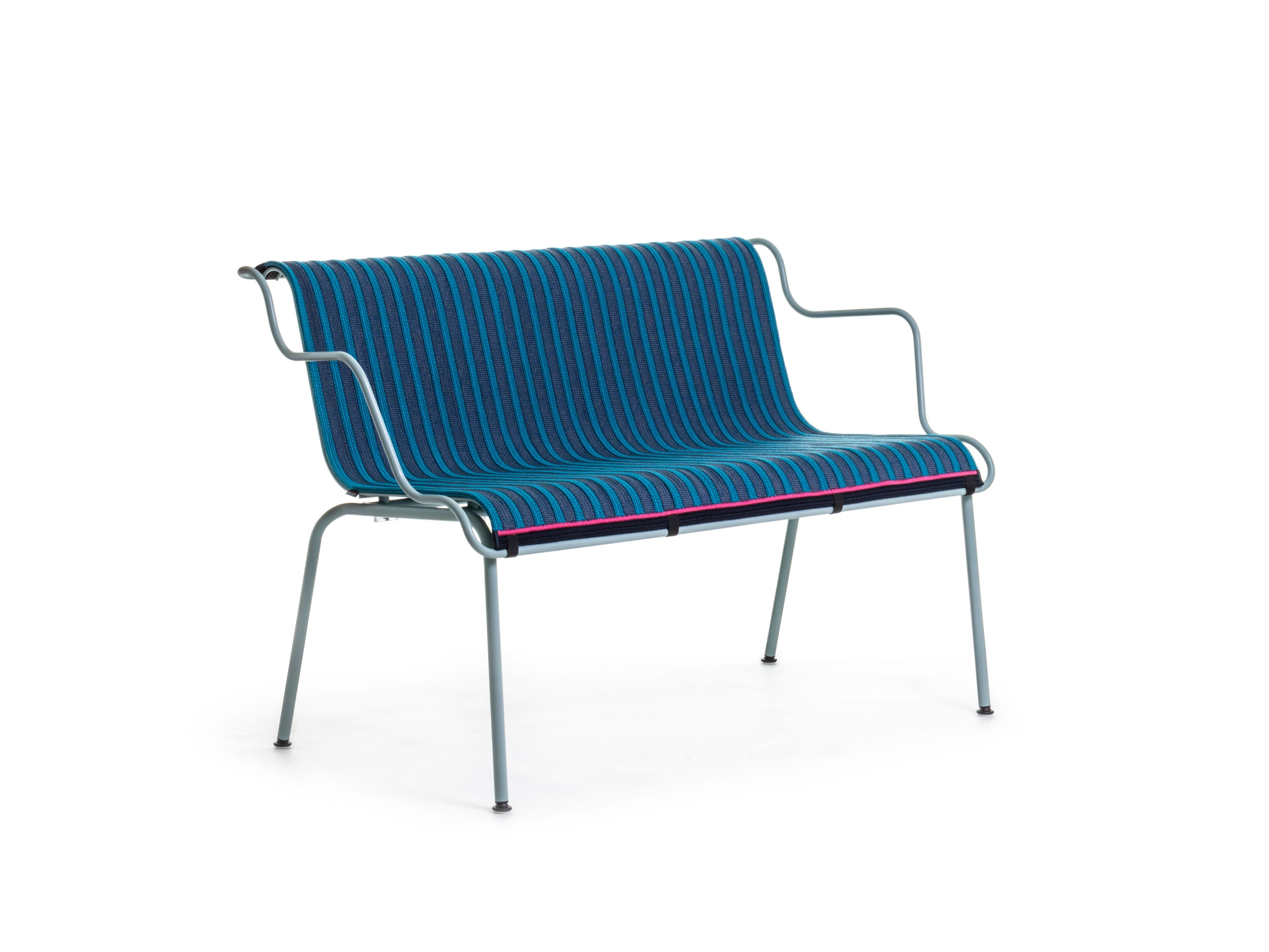 Стальная садовая скамейка со спинкой Magis Юг ARCH-00030671 - Вид №5
