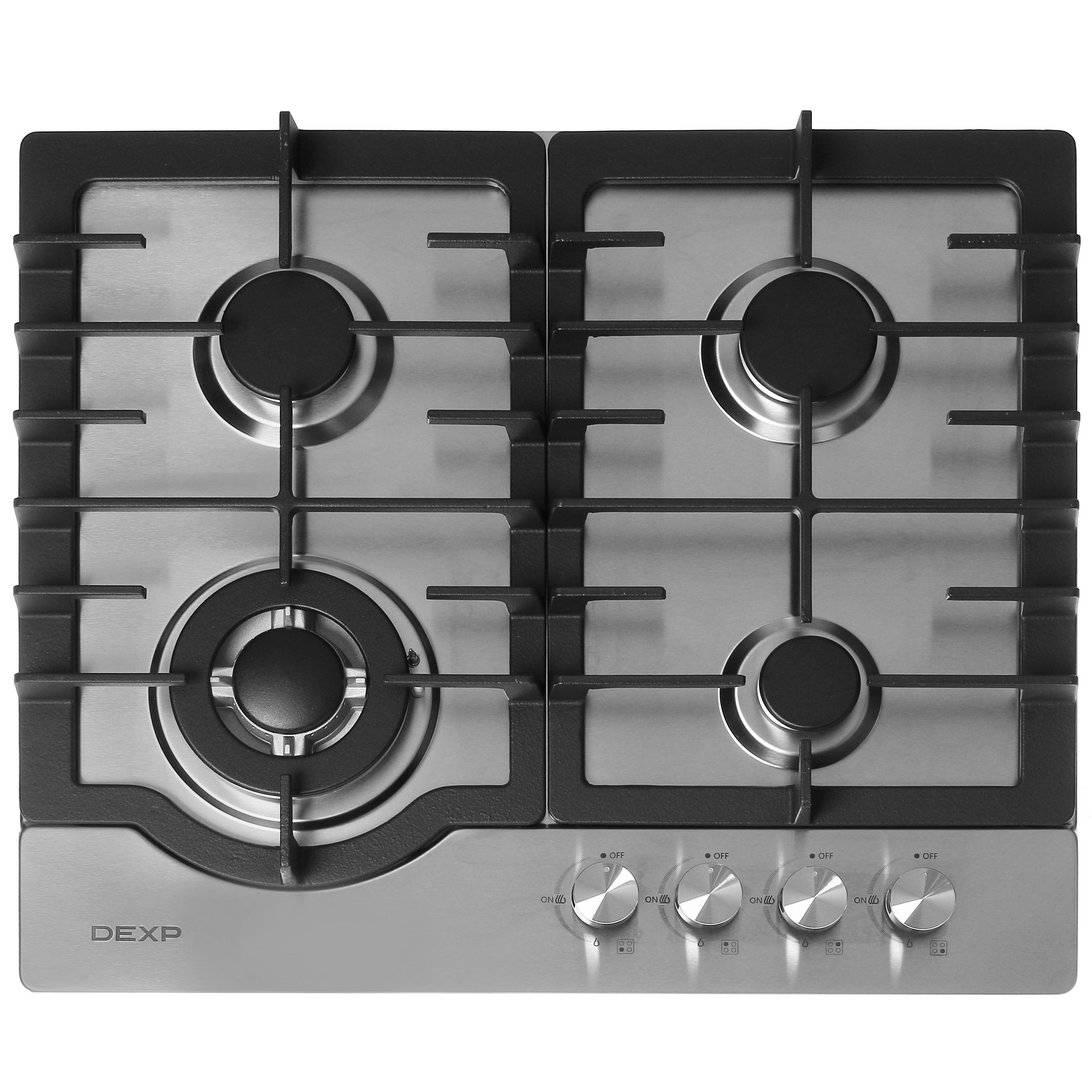 5068675 Газовая варочная поверхность DEXP LD4GTSS STDN-0100652