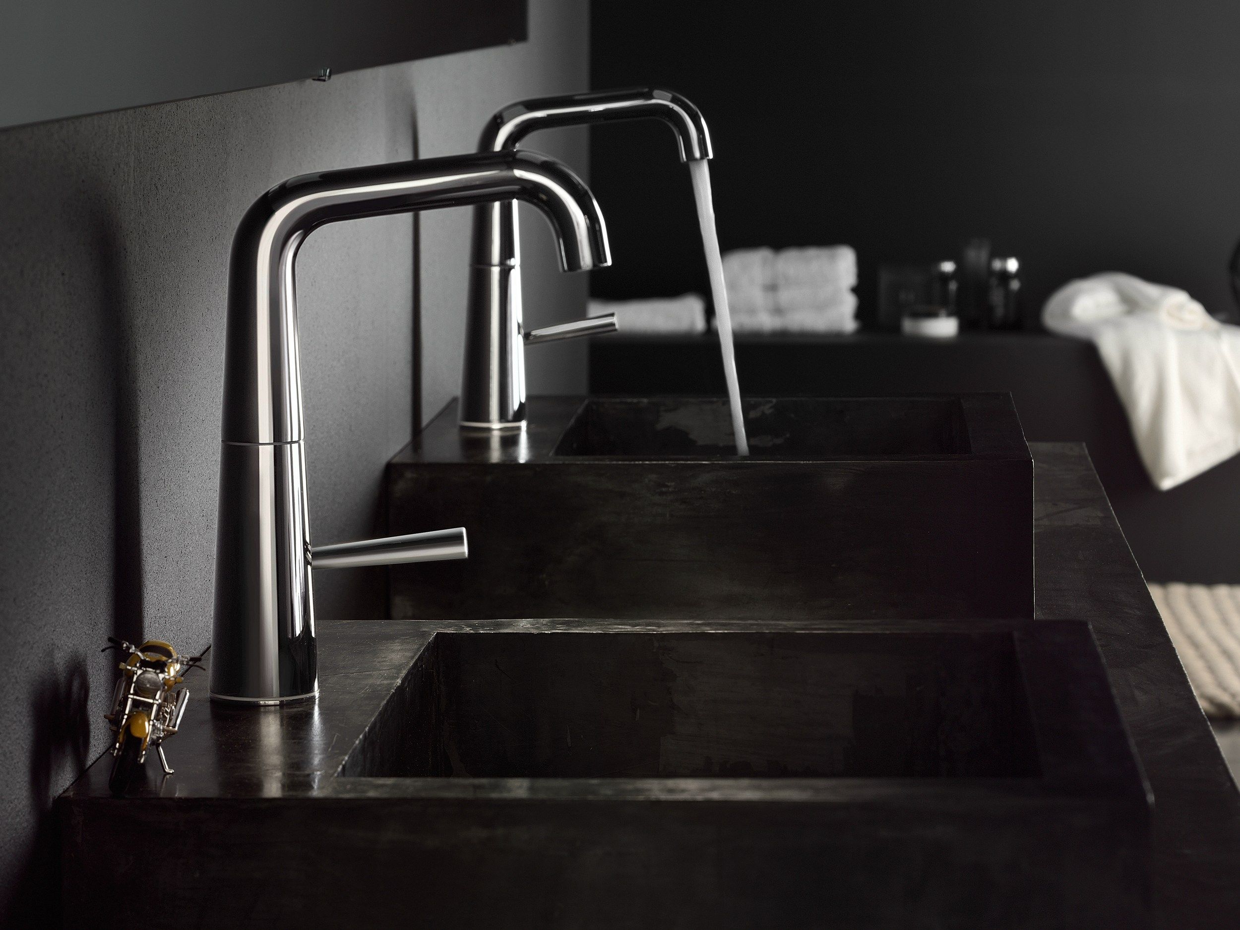 Смеситель для раковины с автоматическим сливом Nobili Likid ARCH-00145443 - Вид №1