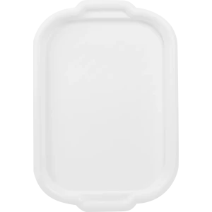 Поднос прямоугольный 49x33 см полипропилен цвет белый