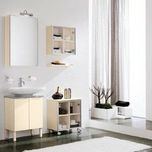 CA57 CAMELIA Комплект мебели для ванной комнаты 50+50 см ARDECO